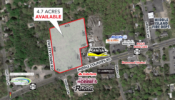 4.7 Acres For Sale or Ground Lease